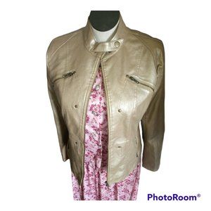 Frida G London Gold Sporty Jacket